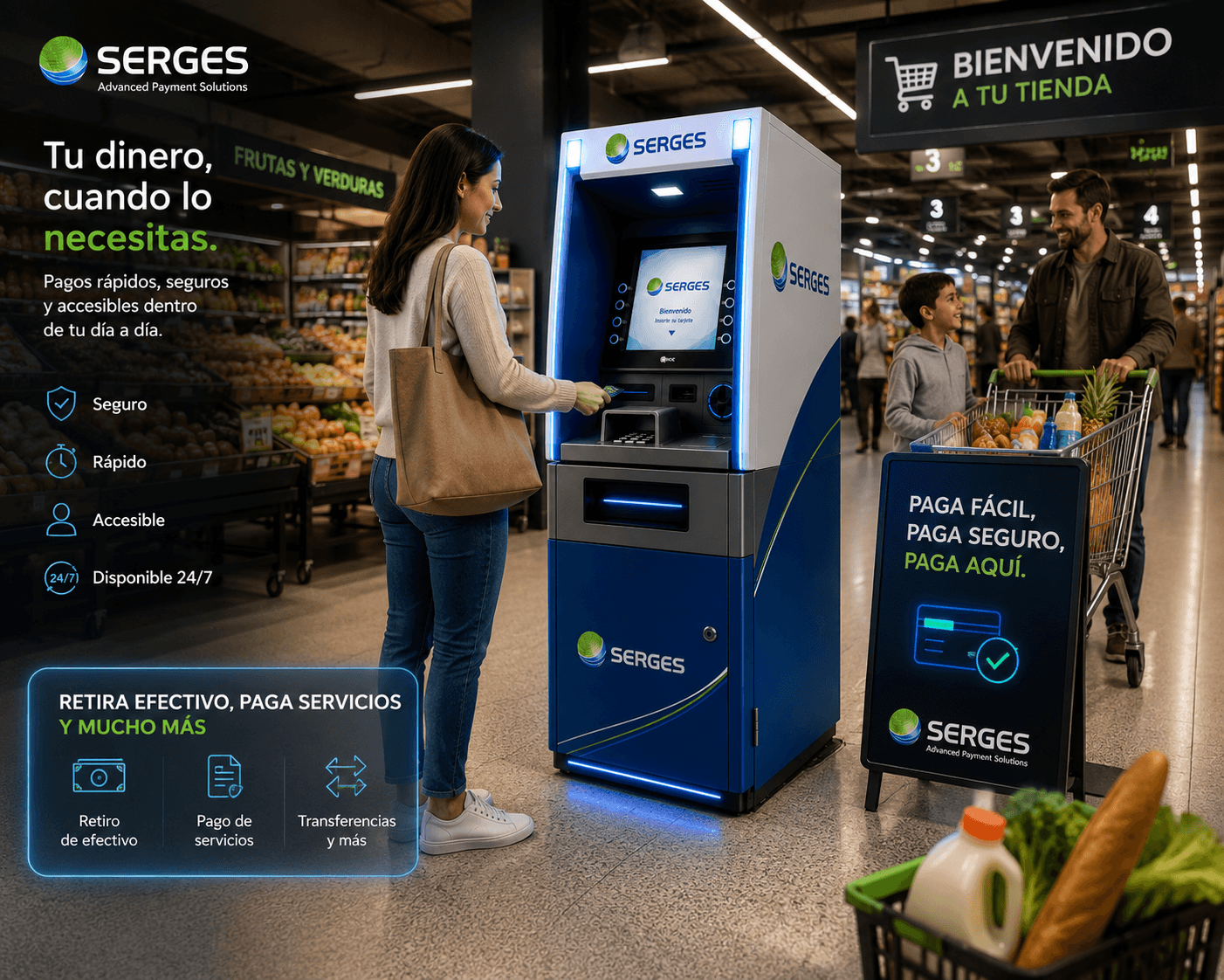 SERGES en Retail — Supermercado