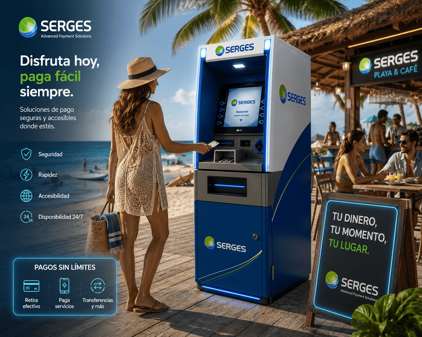 SERGES en Turismo — Playa & resort