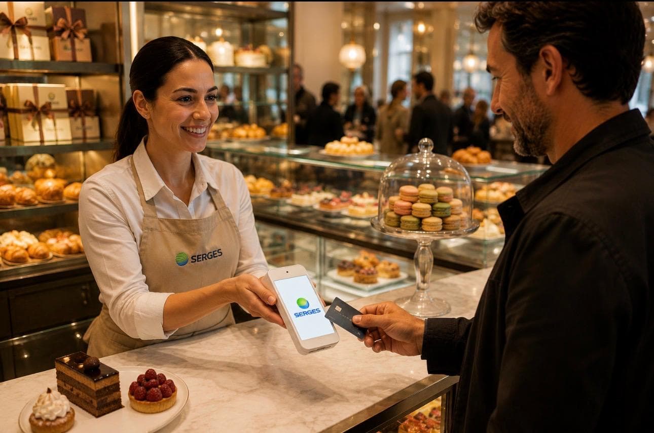 TPV y datáfono SERGES en bar y restaurante